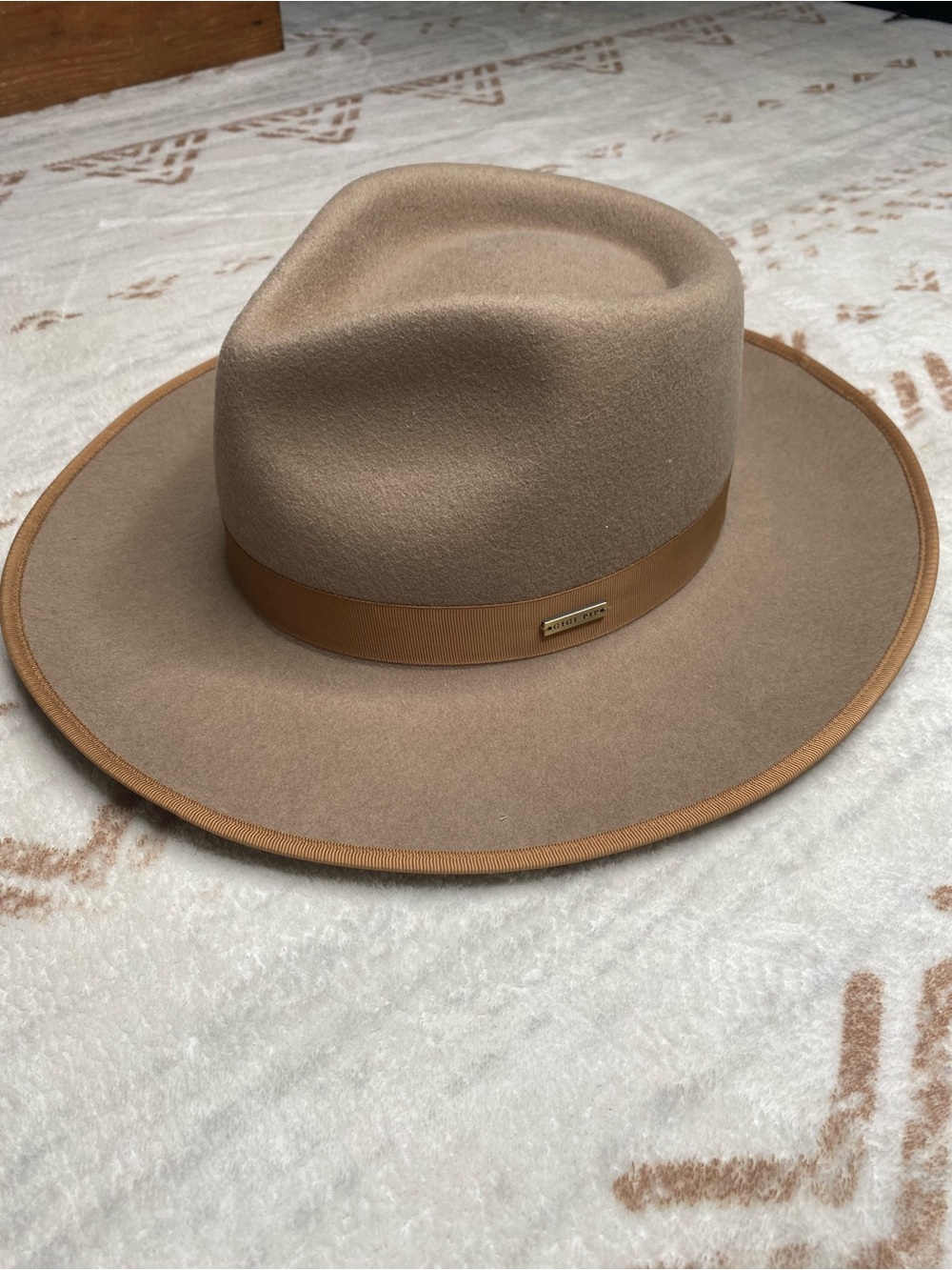 Gigi Pip 100% Australian Wool Fedora Hat - Size S/M